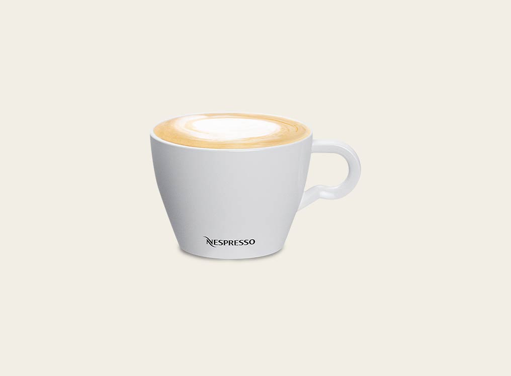 filiżanki cappuccino z białej porcelany 170 ml - Nespresso Professional